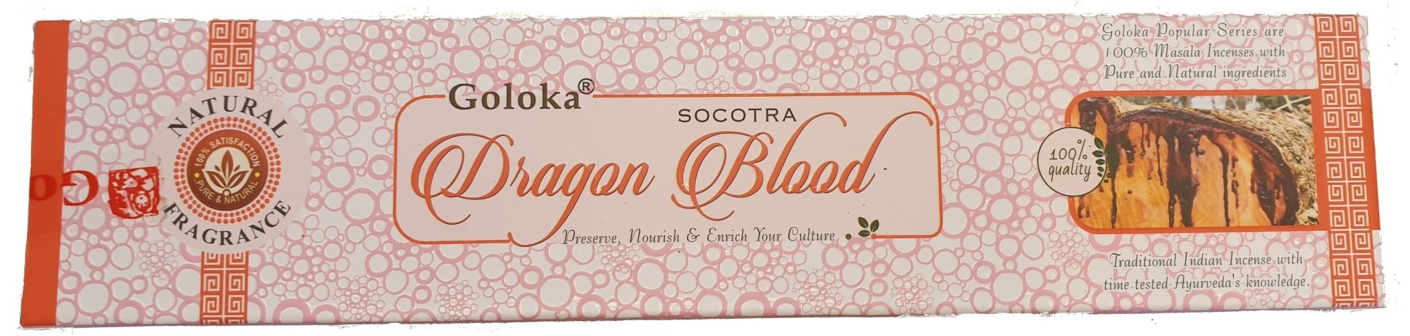 Goloka "Dragon Blood" Natural Fragrance - Das Raeucherwerk