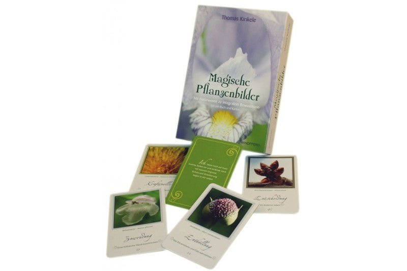 "Magische Pflanzenbilder" Kartenset mit Buch - Das Raeucherwerk