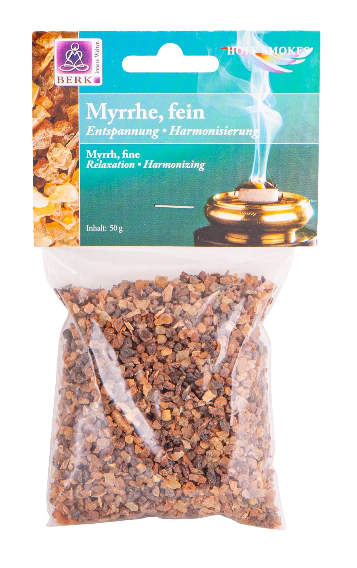 Myrrhe, fein gemahlen 50 g im Beutel - Das Raeucherwerk