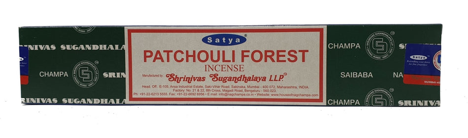 Satya - Patchouli Forest - Das Raeucherwerk