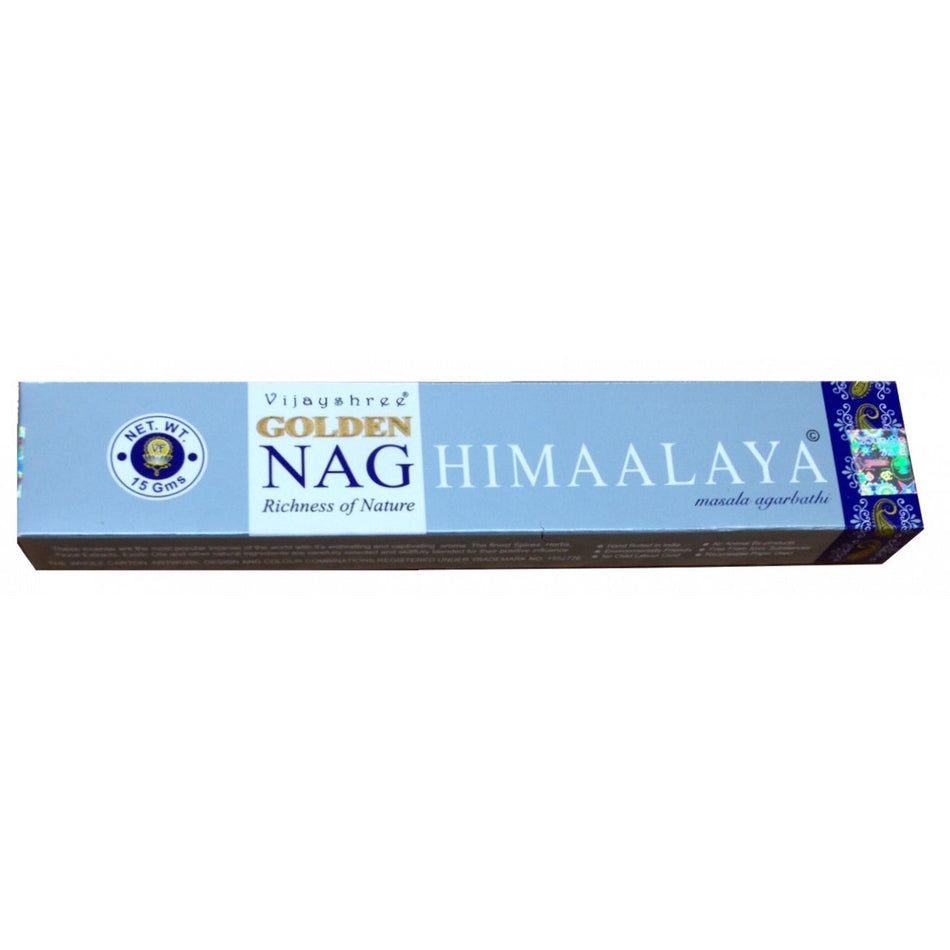 Vijayshree Incense "Golden Nag Himaalaya" 15gr. - Das Raeucherwerk