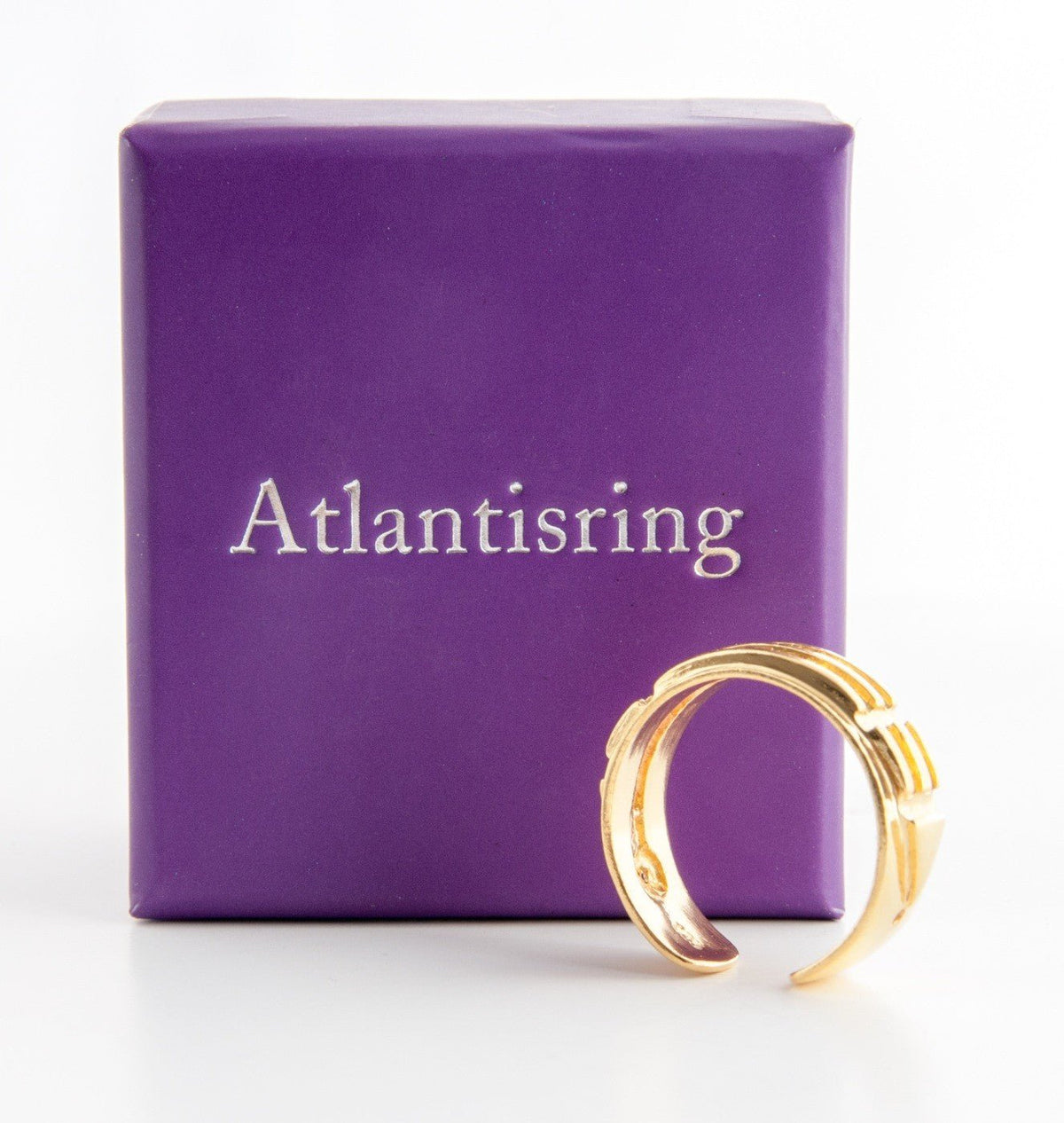 Atlantisring (Damengröße) vergoldet - Das Raeucherwerk