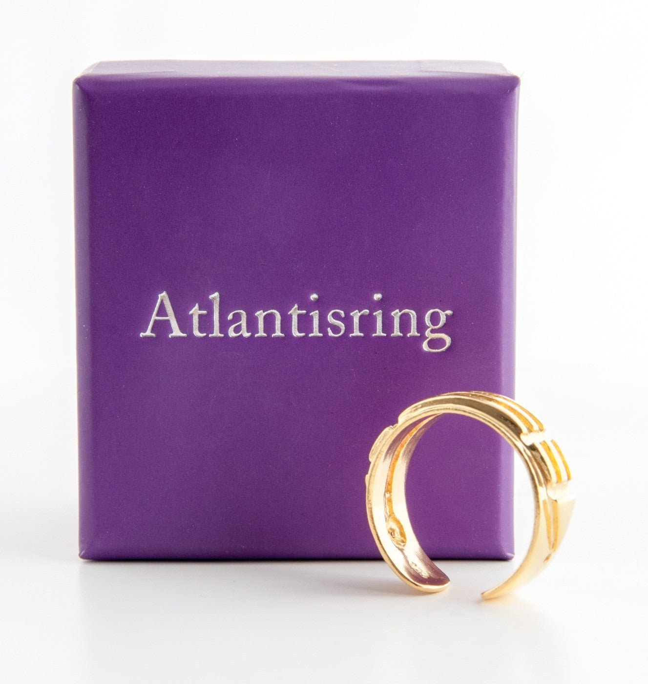 Atlantisring (Damengröße) vergoldet - Das Raeucherwerk