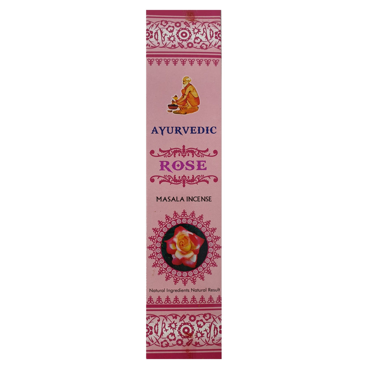Ayurvedic - Rose - Masala Incense - Das Raeucherwerk