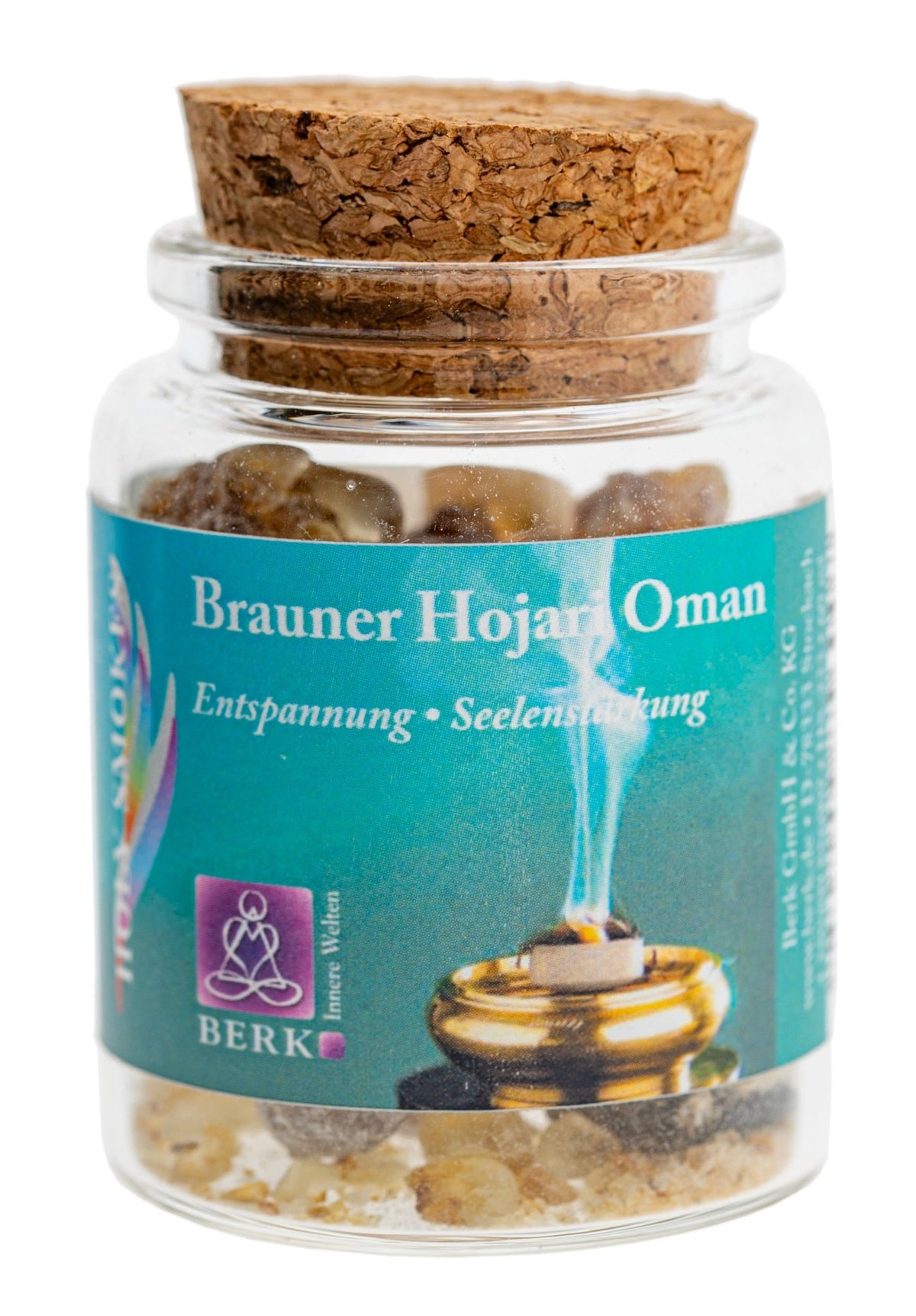Brauner Hojari Oman - 60ml Glas - Das Raeucherwerk