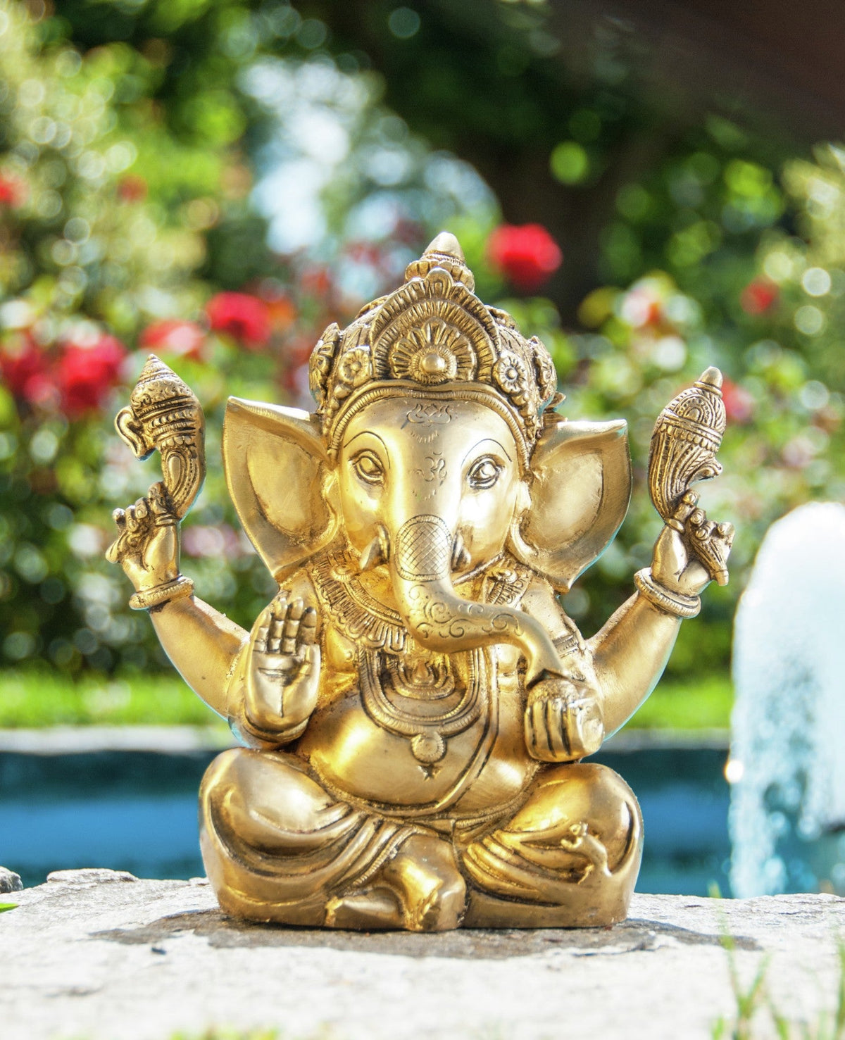 Ganesha, 23 cm - Das Raeucherwerk