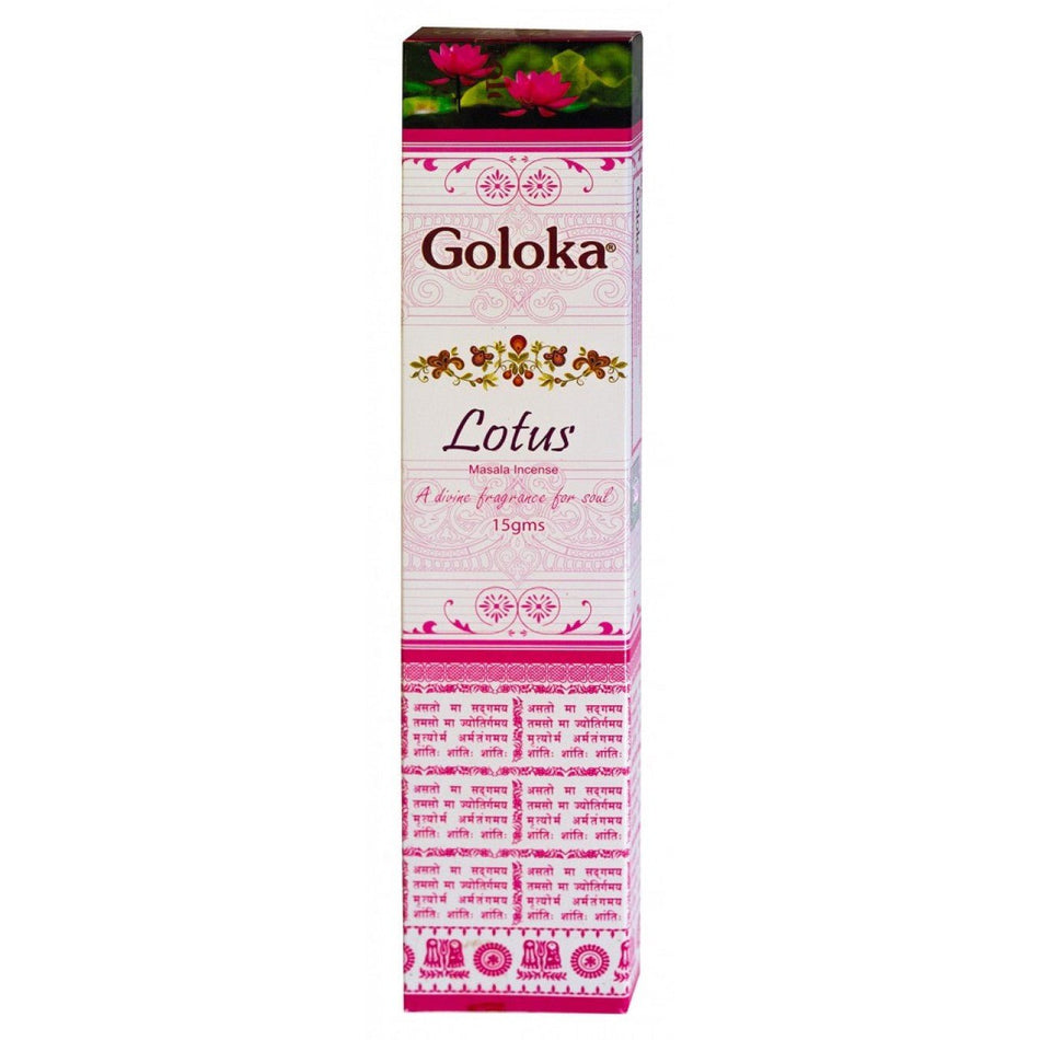 Goloka Incense "Lotus" 15gr. - Das Raeucherwerk