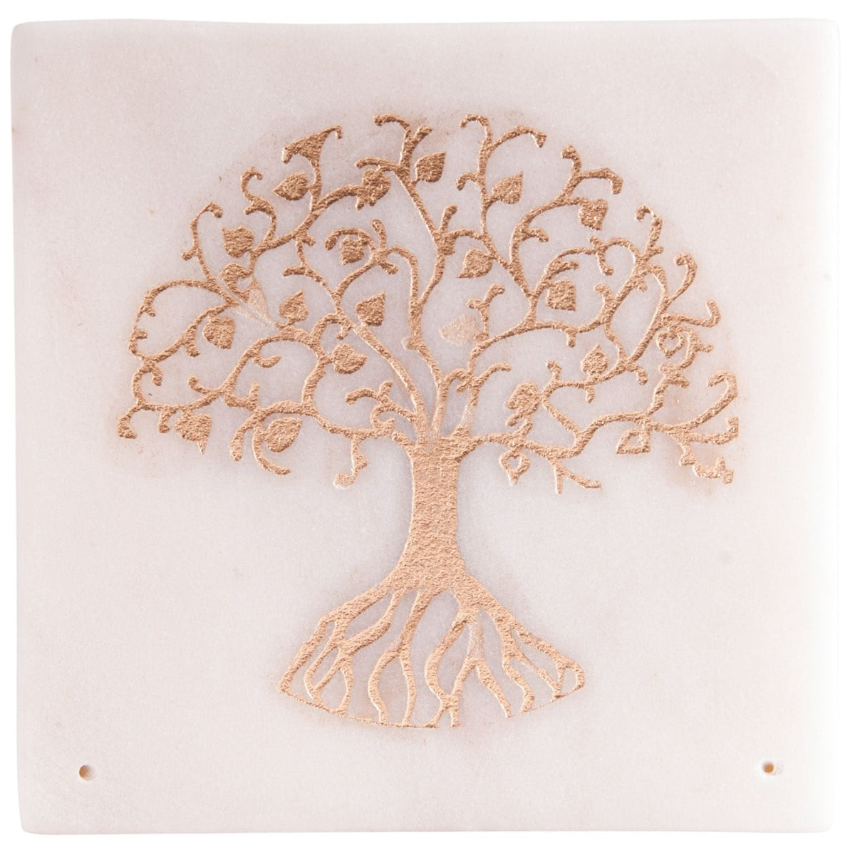 Marmorhalter mit goldenem Lebensbaum - Das Raeucherwerk
