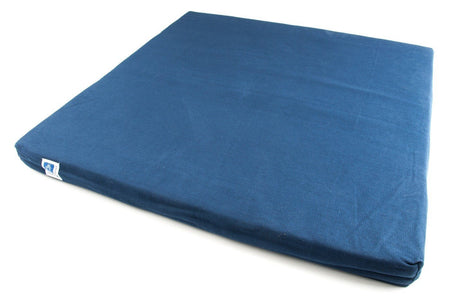 Meditationsmatte dunkelblau mit Kokosnuss-Faser gefüllt 75x75x10 cm - Das Raeucherwerk