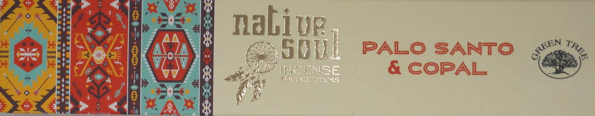 Native Soul Incense "Palo Santo & Copal" - Das Raeucherwerk