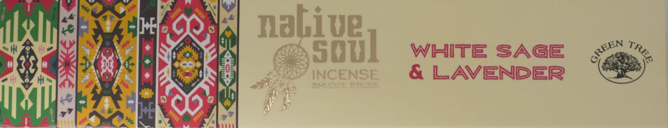 Native Soul Incense "White Sage & Lavender" - Das Raeucherwerk