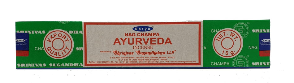 Satya - Nag Champa - Ayurveda - Das Raeucherwerk