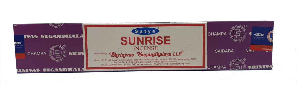 Satya -Sunrise - Das Raeucherwerk
