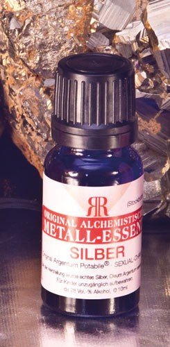SILBER Essenz, Argentum Potabile 10 ml Alchemistische Essenzen - Das Raeucherwerk