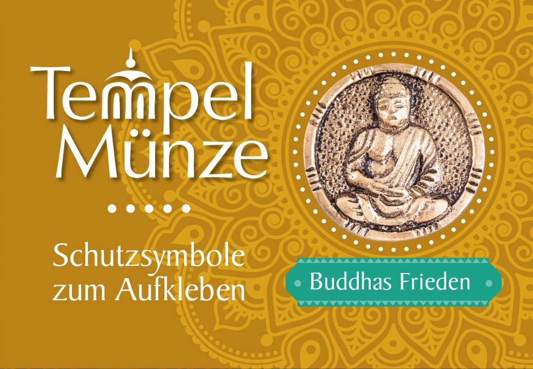 Tempelmünze Buddhas Frieden - Das Raeucherwerk