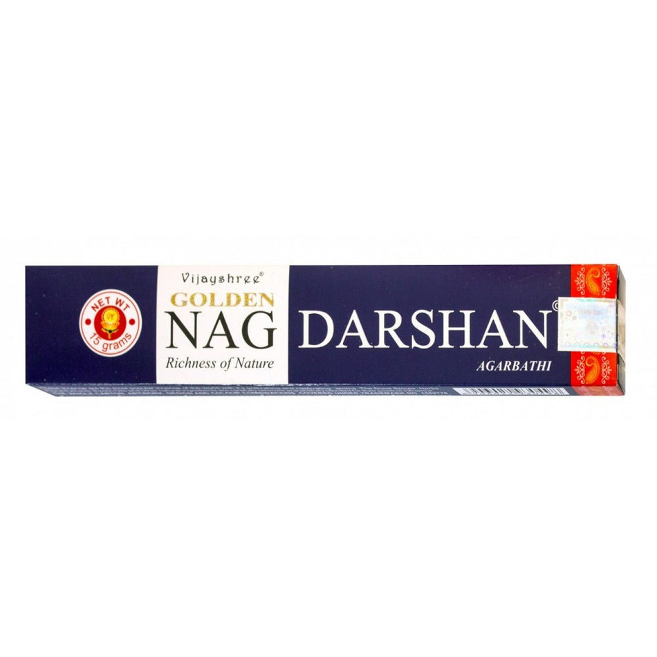 Vijayshree Incense "Golden Nag Darshan" 15gr. - Das Raeucherwerk