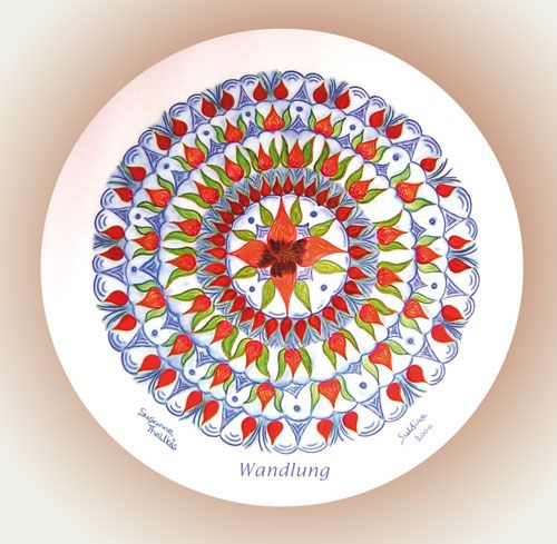 Wandlung - Mandala 12 cm - Das Raeucherwerk
